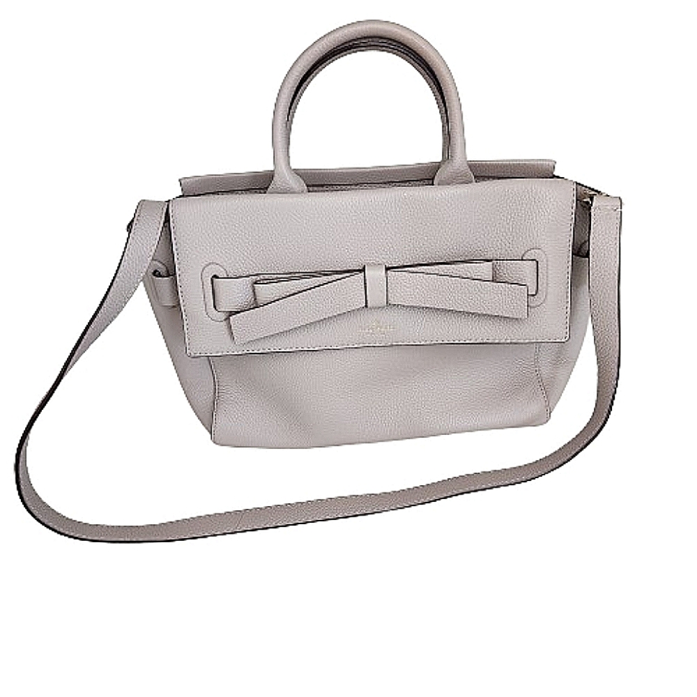 Kate Spade Avalon Place Natala Bow Satchel Moussfrost Leather